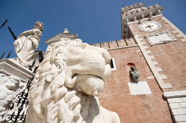 Estatua, Venecia, Italia — Foto de Stock