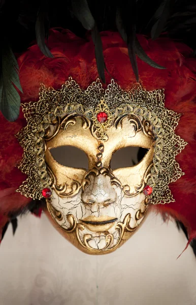 Máscara de carnaval veneciana — Foto de Stock