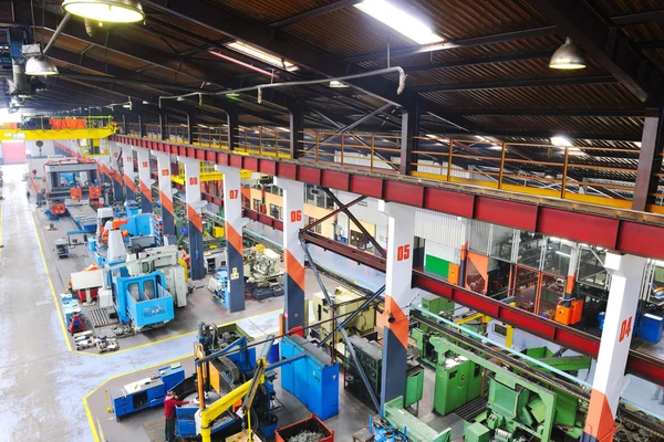 Metal industy fábrica interior — Fotografia de Stock
