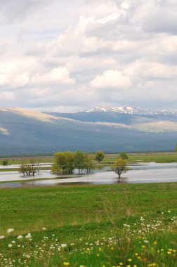 Doğada güzel bir gün batımı