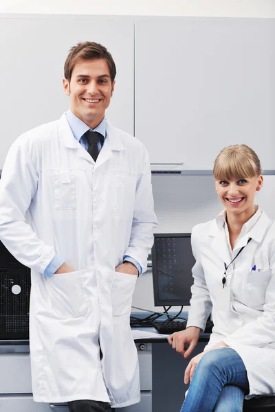 Science in bright lab — Stock Photo, Image