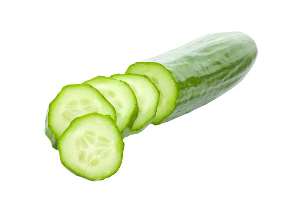 Sliced cucumber — Stock Photo, Image