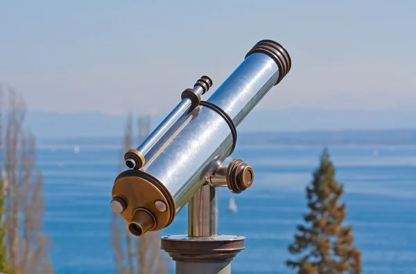 Vintage παρατήρηση τηλεσκόπιο — Φωτογραφία Αρχείου