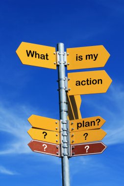 What is my action plan? clipart