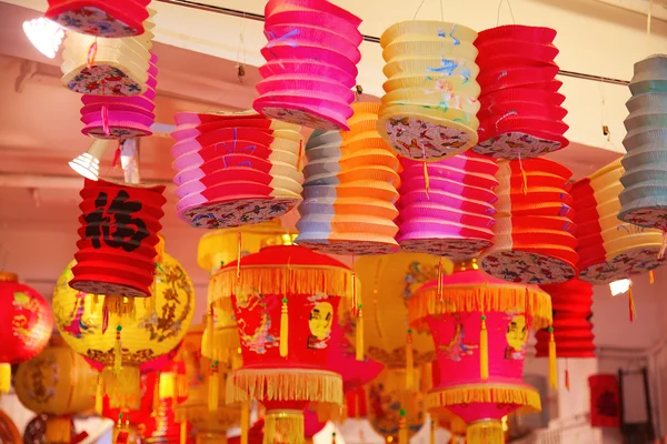 Lampy chińskie tradycyjne — Zdjęcie stockowe