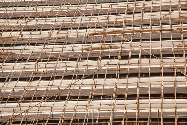 Bambusgerüst — Stockfoto