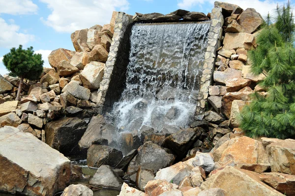 stock image Artificial waterfall