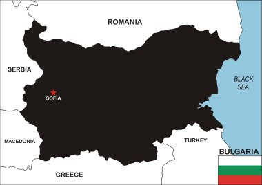 Bulgaristan Haritası