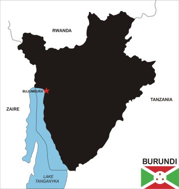 Burundi Haritası