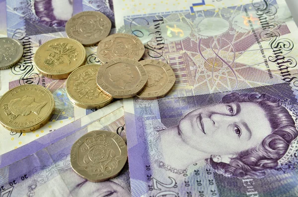 İngiliz para, İngiltere — Stok fotoğraf
