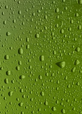 Green drops clipart