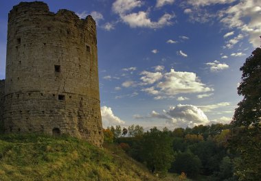 Tower and fall beginning clipart