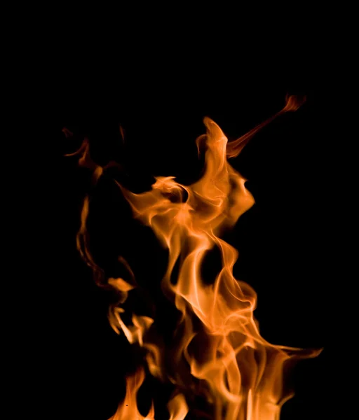 Огненные танцы — стоковое фото