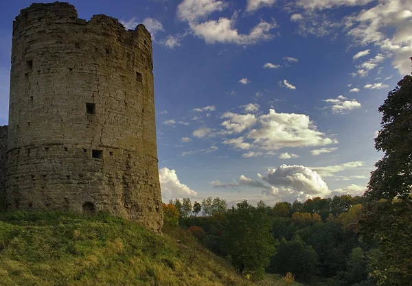 stock image Tower and fall beginning