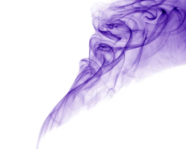 Viele blaue Rauchschwaden — Stockfoto