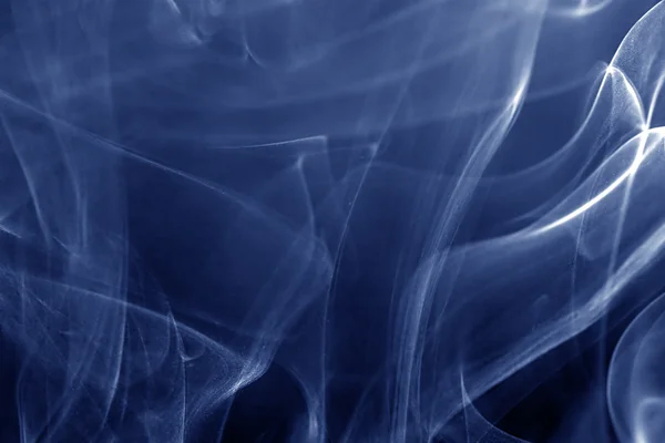 Blue smoke abstract background — Stock Photo, Image