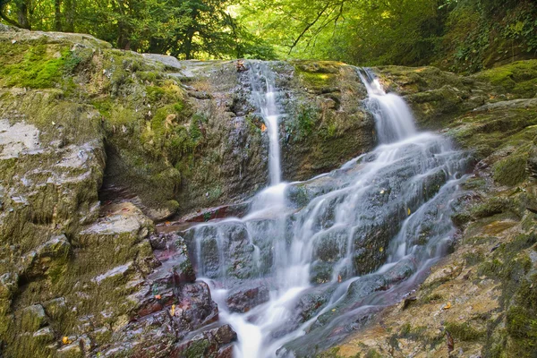 Two small waterfalls — Stock Photo, Image
