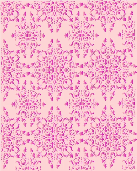Pink ornamental background — Stock Vector