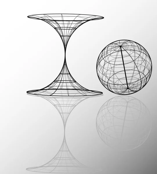 抽象的な幾何学的な数字 — ストックベクタ