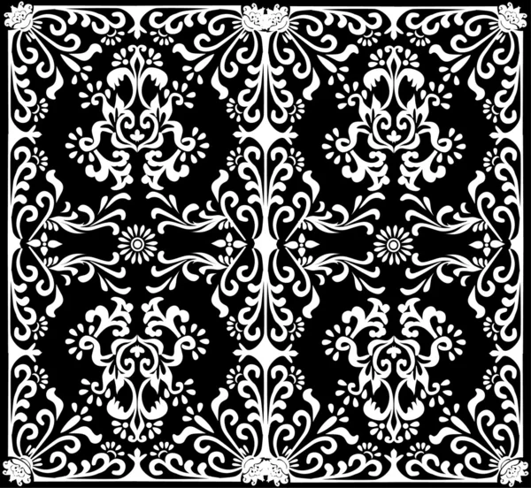抽象的な白い正方形のパターン — ストックベクタ