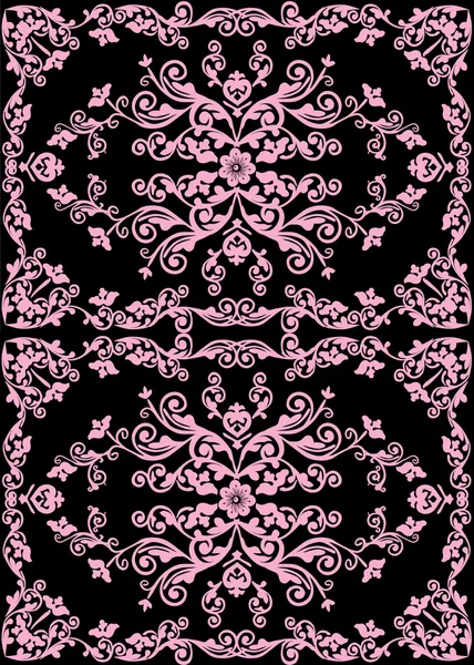 Тонкий розовый вертикальный фон — стоковый вектор