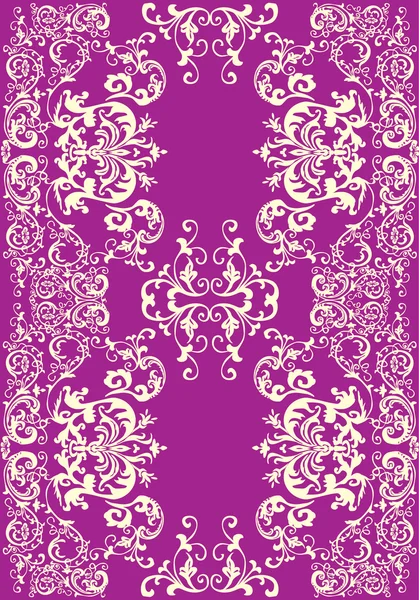 Light vertical stripe on violet background — Stock Vector