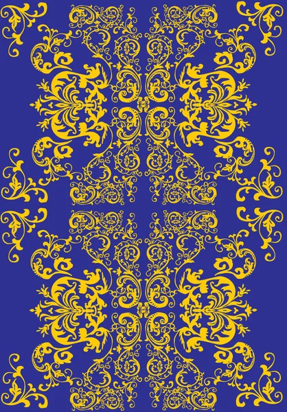 Желтый и синий дизайн — стоковый вектор