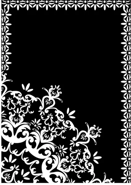 Blanco rectangular simple ramé — Archivo Imágenes Vectoriales