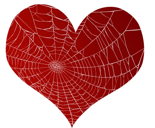 Символ сердца в сети — стоковый вектор