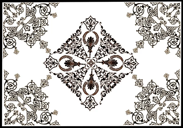 Дизайн темного кольору на білому — стоковий вектор