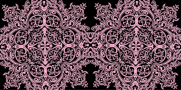 Torget rosa abstrakt mönster — Stock vektor