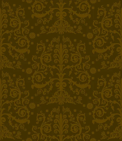 Fondo marrón con rizos — Archivo Imágenes Vectoriales