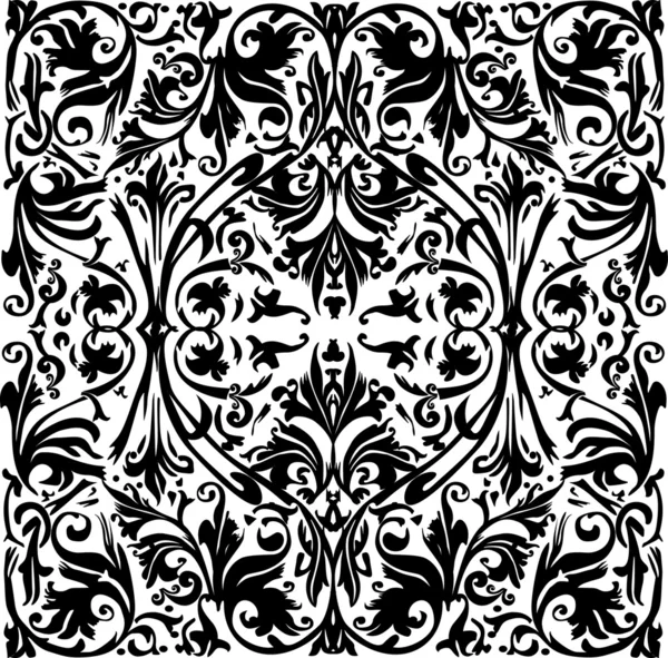 Schwarz-weiß abstrakter Hintergrund — Stockvektor