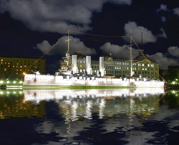 Тяжёлый крейсер "Аврора" — стоковое фото