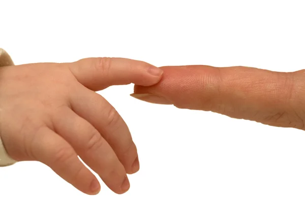 Parmak parmak — Stok fotoğraf