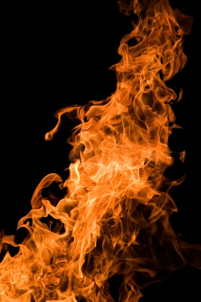 Orange fire — Stock Photo, Image