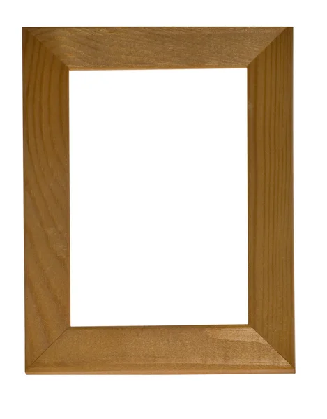 Brown wood frame — Stock Photo, Image