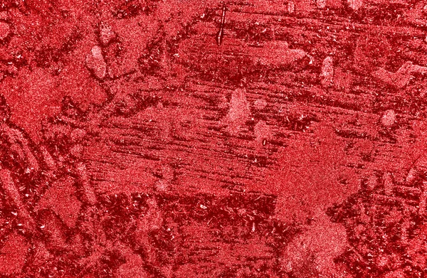Красный морозный фон — стоковое фото
