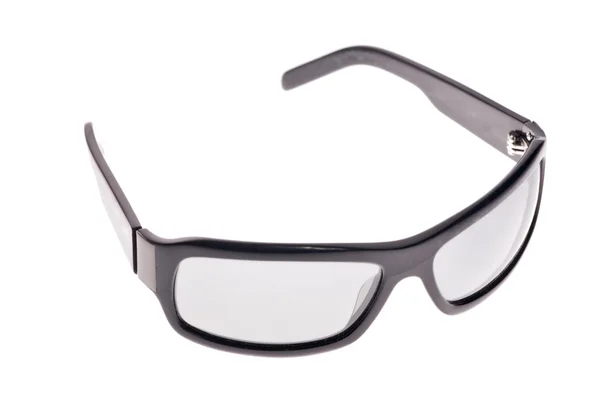Black plastic glasses — Stock Photo, Image