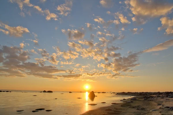 HDRI море захід сонця — стокове фото