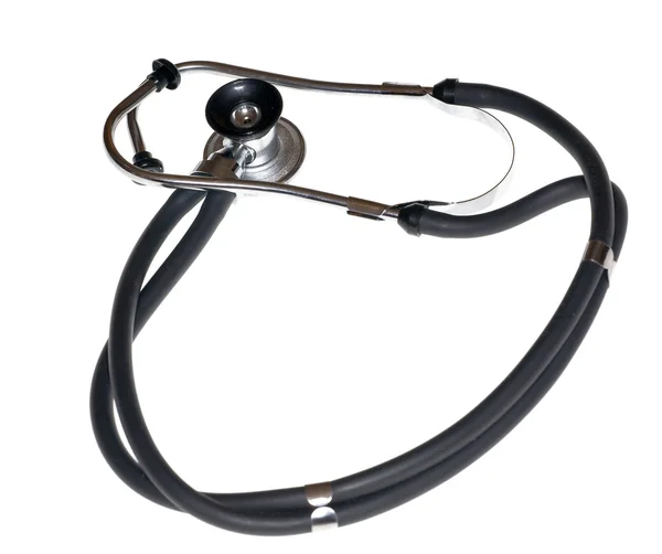 Stetoscopio nero — Foto Stock