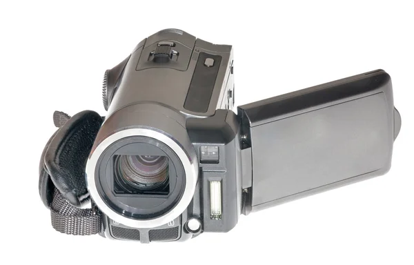 Videokamera stříbrný — Stock fotografie