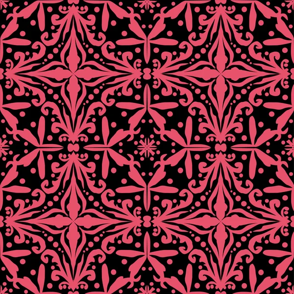 シンプルなピンクの正方形のパターン — ストックベクタ