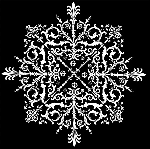 Motif abstrait blanc avec serrures — Image vectorielle