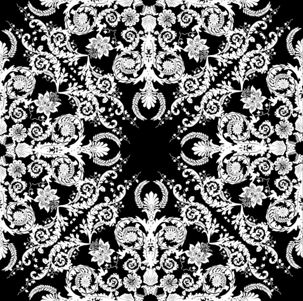 Abstrakti koristeltu valkoinen neliö kuvio — vektorikuva