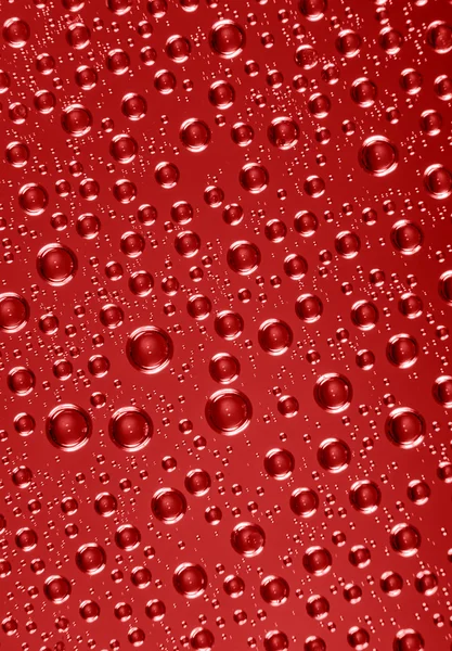 Bąbelek czerwony tło — Zdjęcie stockowe