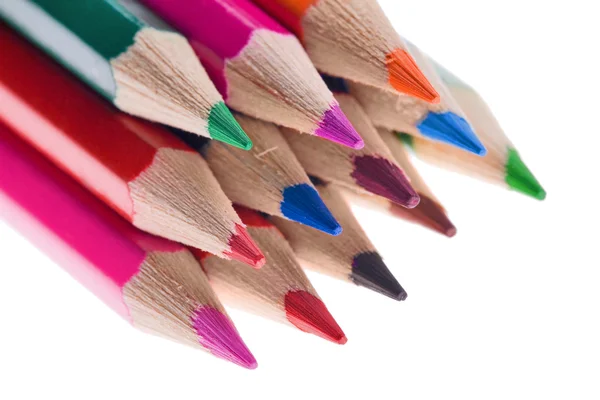 Twelve bright pencils — Stock Photo, Image