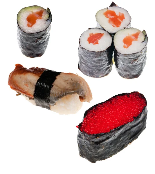 Collection de différents sushis — Photo
