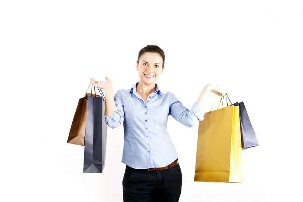stock image Woman on shoping