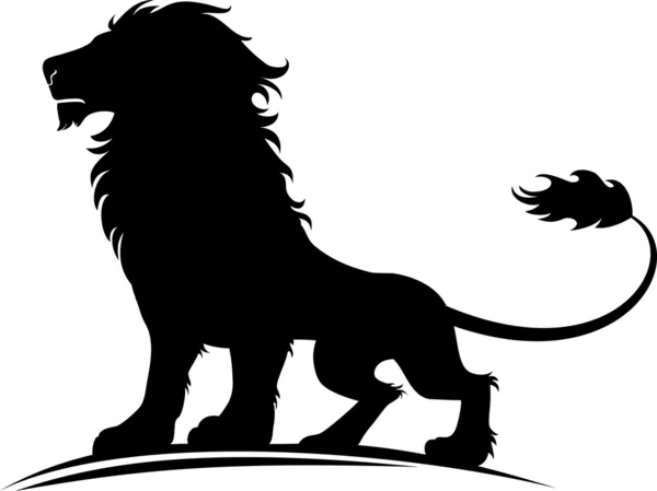 Гордый лев — стоковый вектор
